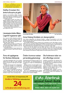 Örebro Tidning - kulturnyheter